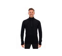 Icebreaker ZoneKnit Mérinos Half Zip 200 Noir L