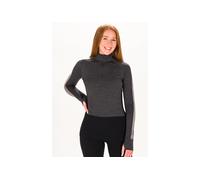 Icebreaker ZoneKnit Mérinos Half Zip 200 W vêtement running femme ZoneKnit Mérinos Half Zip 200 W S Gris/argent