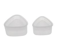 ICECHEN Lot de 2 boules de riz triangulaires pour décorer des moules pour aliments