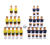 ICECHEN Lot de 22 ballons de foosball pour homme et homme, joueur jaune + ballon bleu marine
