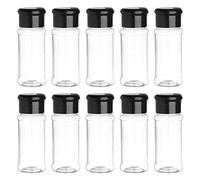 ICECHEN Lot de 30 récipients à sel et poivre parfaits avec couvercle tamis pour stocker des herbes et des poudres