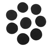 ICECHEN Lot de 4 paires de coussinets de rechange en mousse pour écouteurs 60 mm Noir