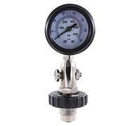 ICECHEN Vérificateur de pression de réservoir DIN pour la plongée sous-marine avec jauge de 350 bar, jauge de plongée avec poignée