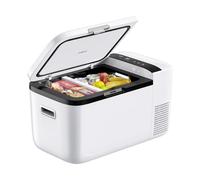ICECO GO20 - Réfrigérateur double zone 12 V - Réfrigérateur de voiture 12 V avec compresseur Secop, contrôle séparé, CC et CA, -17,8 °C - 10,0 °C, congélateur portable d'extérieur
