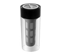 Iced Coffee Maker, Heat Proof Borosilicate Glass for Cold Pitcher, Large Capacity with Lightweight, Brewing Vessel for Brew, Hot, Tea, and Portable Colds Brewer to Outdoor Adventures, 8.6x3 Inches