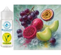 Iced Mirage - Concentré d'arôme de glace raisin cactus fruit de la passion melon miel - Vegan - Sasami - 10 ml