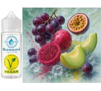Iced Mirage - raisin cactus fruit de la passion melon miel Ice arôme concentré - Vegan - Sasami - 10 ml