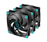 IceGALE Lot de 3 ventilateurs de boîtier 120 mm Noir Airflow optimisé 120 mm x 120 mm x 25 mm Compatible avec ordinateur de bureau