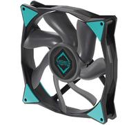 Icegale Ventilateur À Roulement À Billes Pwm Haute Performance 140 Mm Noir 14 Cm Ventilateur D'Ordinateur Compatible Bureau