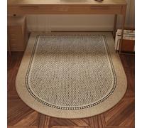 Icegrey Tapis de Chaise de Bureau pour Plancher de Bois Franc Salle d'étude de Luxe Tapis de Chaise Pivotante Tapis de Protection de Sol Antidérapant Style 1 120x160cm