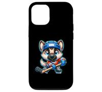 Icehockey Malinois Petit Joueur Adorable Coque pour iPhone 12/12 Pro