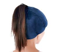 ICEHOF Bonnet rafraîchissant avec 8 blocs réfrigérants (tissu doux) - Avec ouverture pour les cheveux - Casquette rafraîchissant lors de la chimiothérapie Ice Cap Migraine Maux de tête