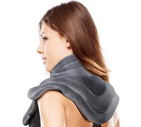 ICEHOF Coussin thermique pour cou/épaules lavande XL - Doux chaleur durable grâce aux perles d'argile naturelle et à l'aromathérapie d'accompagnement, forme ergonomique
