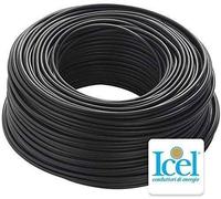 Icel Câble électrique unipolaire isolé FS17 pour installations domestiques et entreprises de construction, bobine de 100 mètres