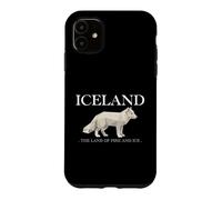 Iceland Arctic Fox Vintage Icelandic Souvenir Coque pour iPhone 11