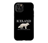Iceland Arctic Fox Vintage Icelandic Souvenir Coque pour iPhone 11 Pro
