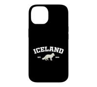 Iceland Arctic Fox Vintage Icelandic Souvenir Coque pour iPhone 14