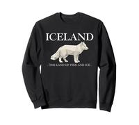 Iceland Arctic Fox Vintage Icelandic Souvenir Sweatshirt