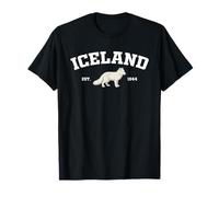 Iceland Arctic Fox Vintage Icelandic Souvenir T-Shirt
