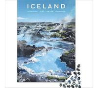 Iceland Blue Lagoon Puzzle 1000 pièces pour Adolescents | puzzle à faire à votre rythme un passe temps flexible que vous pouvez commencer et arrêter quand vous voulez à la maison