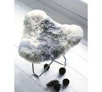 Iceland Flying Goose Tabouret en peau de mouton Cuero - 7340172614944