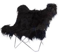 Iceland Mariposa Butterfly Chair Chaise Peau de mouton Cuero - 7340172611271