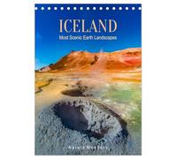ICELAND, Most Scenic Earth Landscapes, Nature Wonders (Desk Calendar 2026 DIN A5 portrait), CALVENDO 12 Month DeskCalendar: Most Scenic Natural Wonders in Iceland