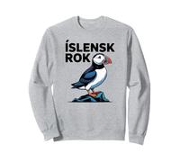 Iceland Pride Íslensk Rok Macareux islandais Sweatshirt