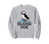 Iceland Pride Íslensk Rok Macareux islandais Sweatshirt