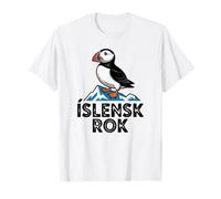 Iceland Pride Íslensk Rok Macareux islandais T-Shirt