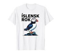 Iceland Pride Íslensk Rok Macareux islandais T-Shirt