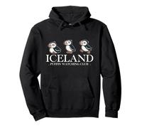 Iceland Puffin Watcher Club Bird Lover Ornithologist Sweat à Capuche