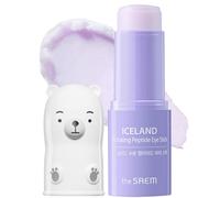 Iceland Stick hydratant aux peptides pour les yeux 6,80 g Baume hydratant pour les yeux, donne de l'élasticité, de la fraîcheur et de l'humidité pour la peau tombante, baume pour traiter la zone