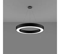 ICEMOB LED forme ronde cercle lustre noir créativité mat bureau luminaire supermarché modélisation salle de sport magasin luminaire style industriel anneau lampes de projet