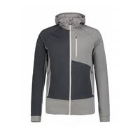 Icepeak Diboll gris chiné, gilet polaire à capuche homme
