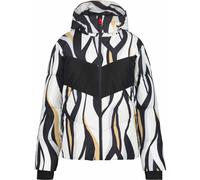 Icepeak - Doudoune de ski - Elsra W Downlook Jacket Black White pour Femme - Taille 40 FR - Blanc Blanc 40 FR