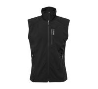 ICEPEAK Gilet de sport 'Bogata' noir / blanc, Taille M-L