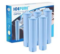 ICEPURE Filtre à eau pour machine à café, Compatible avec Jura Blue/IMPRESSA/ENA/GIGA Séries, Cartouche filtrante Incompatible Jura Smart+, 5 pièces