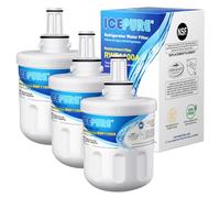ICEPURE Filtre Frigo Compatible Avec Samsung DA29-00003B, Aqua Pure Plus | Compatible DA29-00003F, DA29-00003G, Aqua Pure Plus Hafin, DA29-00003B, DA29-00003A, DA97-06317A, RFC1100A, 3 pièces RWF1100A