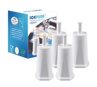 ICEPURE Filtres à Eau pour Machine à Café, Compatible Avec Sage Barista Express Pro Touch, SES008, SES810, SES880, SES920, SES980, SES990, SES875, Oracle Touch, Double Chaudière Bambino Plus 4 Pièces