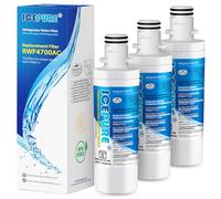 ICEPURE LT1000PC ADQ74793501 MDJ6484460 Lot de 3 filtres à eau pour | Remplacement pour LG LT1000P, LT1000PC/PCS ThinQ, Kenmore 46 9980, ADQ747935, ADQ74793502, LMXS28626S, LMXC23796S, LFXS26973D