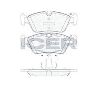 Icer Brakes 181295 Kit de plaquettes de frein, frein à disque