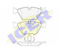 Icer Brakes 181296 Kit de plaquettes de frein, frein à disque