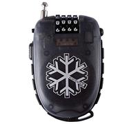 Icetools Mr. Lock Antivol Snowboard avec Code à 4 Chiffres Mixte Adulte, Noir Clair, Taille Unique