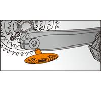 Icetoolz Hollowtech Ii extracteur de manivelle Golden Golden One Size