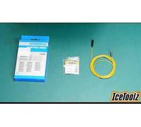 Icetoolz Kit de guide-câbles interne Transparent Transparent One Size