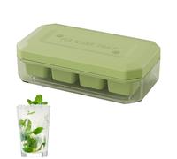 icetrayMold Set - 5.1x2.8x1.5in Leakproof icecubeMolds, Food Grade Tray, Long Lasting Reusable Bar icecubeMold | Cocktail iceMolds for Fridge Freezer Party Drink Chilling Accessories Kitchen Be