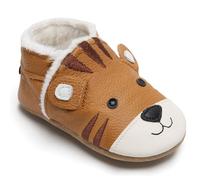 IceUnicorn Chausson Cuir Bébé Hiver Tigre Brun P, 18-24 mois