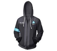 icewalker Detroit Become Human Connor Cosplay Costume Sweat à capuche zippé unisexe