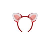 icewalker Panda Bandeau fille Mei Cosplay Turning Panda Bandeau avec oreilles Panda rouge Accessoire pour cadeaux, rouge, taille unique